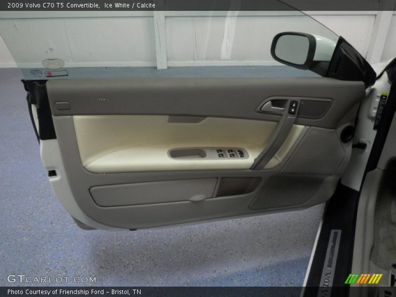 Ice White / Calcite 2009 Volvo C70 T5 Convertible