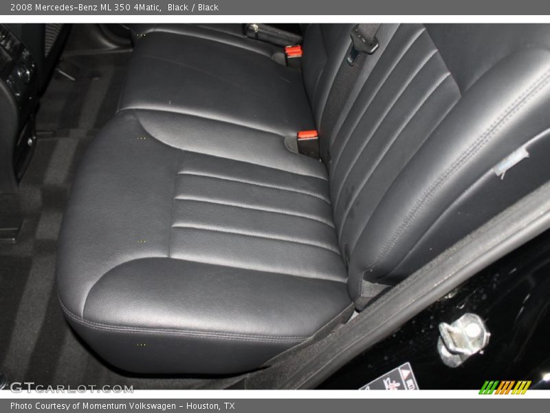 Black / Black 2008 Mercedes-Benz ML 350 4Matic