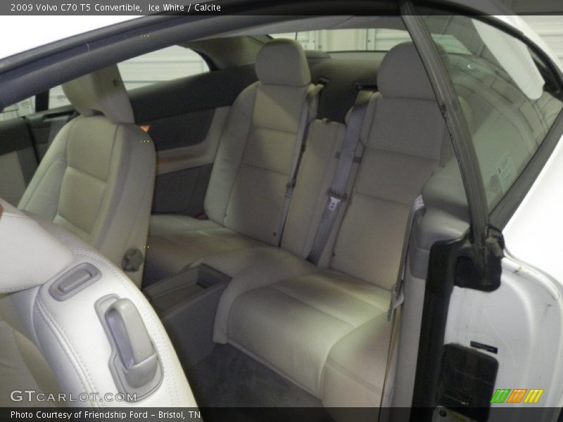 Ice White / Calcite 2009 Volvo C70 T5 Convertible