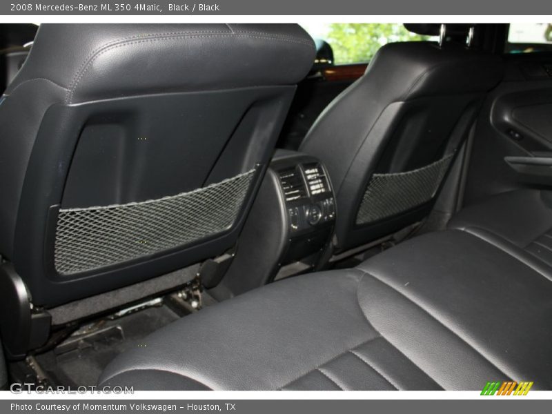 Black / Black 2008 Mercedes-Benz ML 350 4Matic