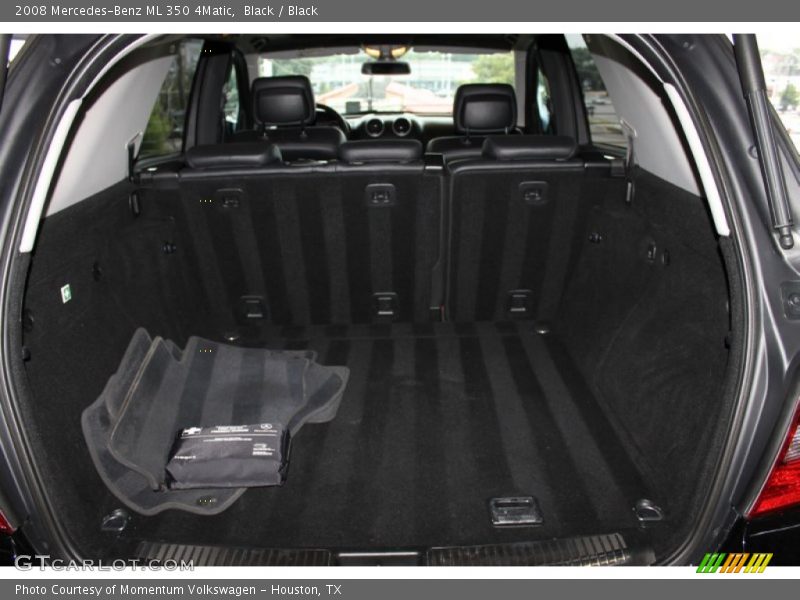 Black / Black 2008 Mercedes-Benz ML 350 4Matic