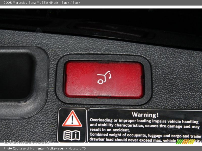 Black / Black 2008 Mercedes-Benz ML 350 4Matic
