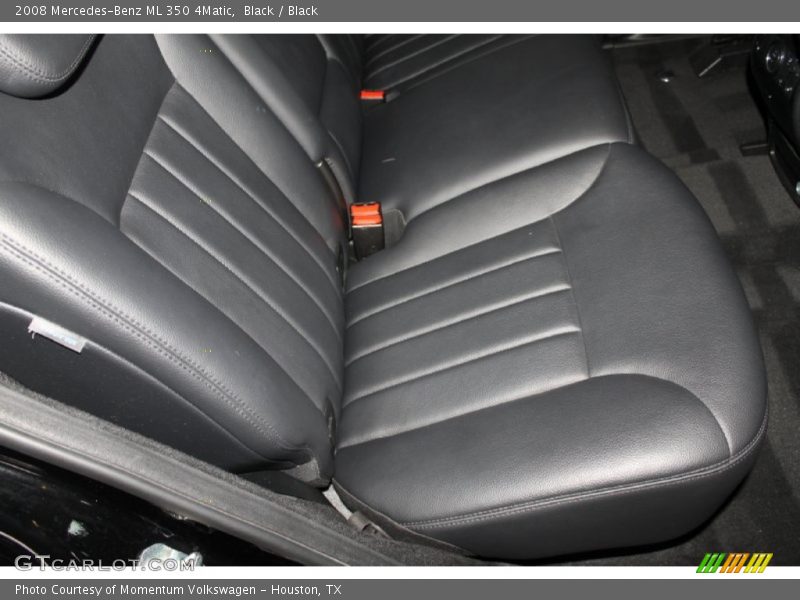Black / Black 2008 Mercedes-Benz ML 350 4Matic