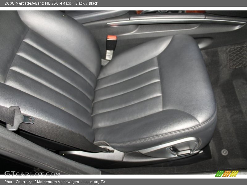 Black / Black 2008 Mercedes-Benz ML 350 4Matic