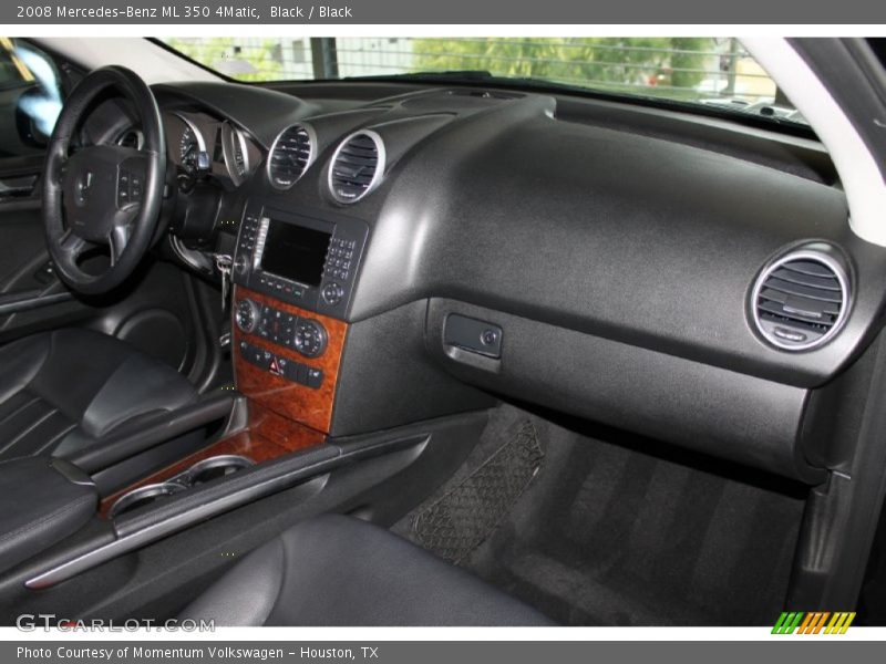 Black / Black 2008 Mercedes-Benz ML 350 4Matic