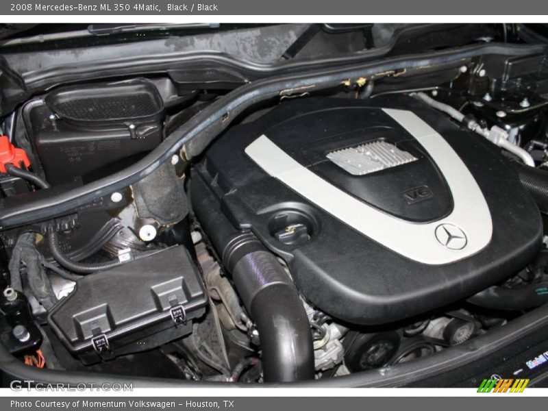Black / Black 2008 Mercedes-Benz ML 350 4Matic