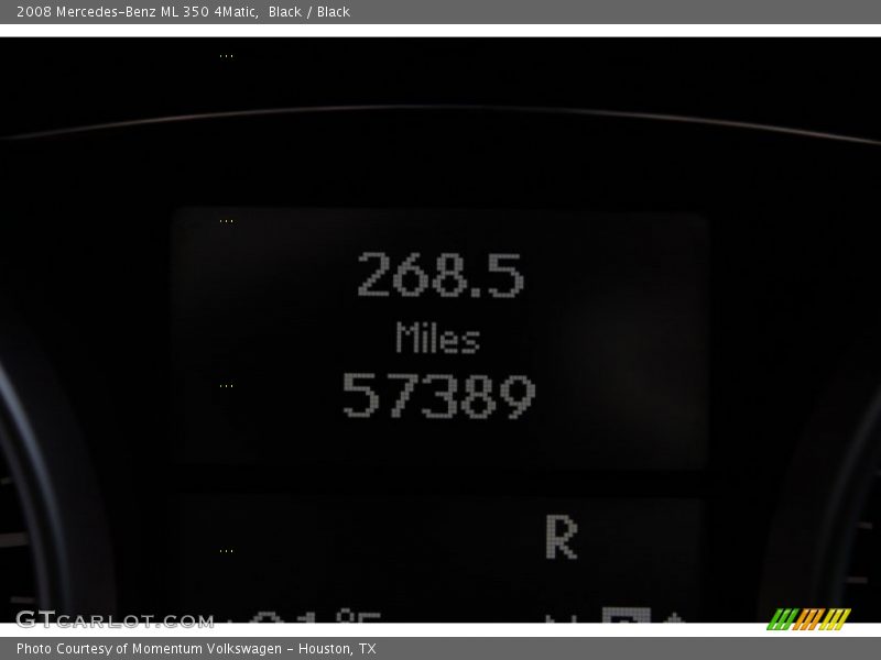 Black / Black 2008 Mercedes-Benz ML 350 4Matic