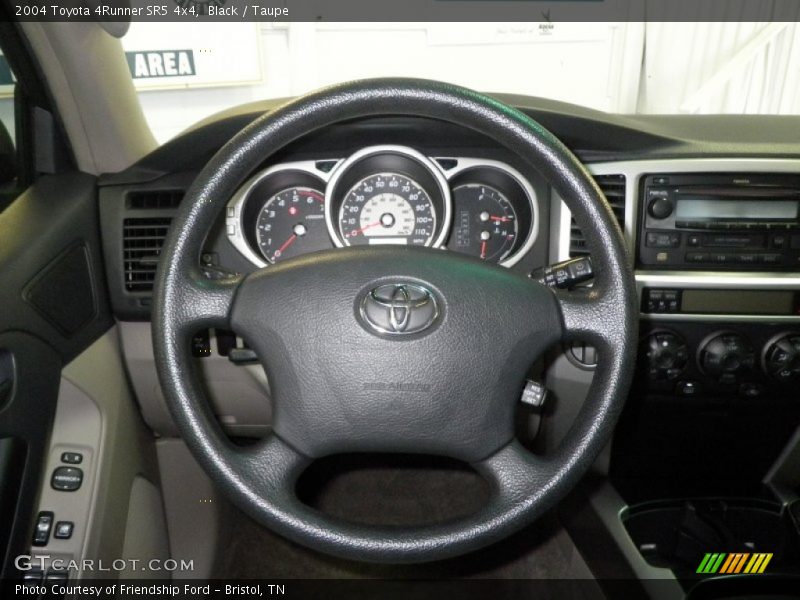 Black / Taupe 2004 Toyota 4Runner SR5 4x4