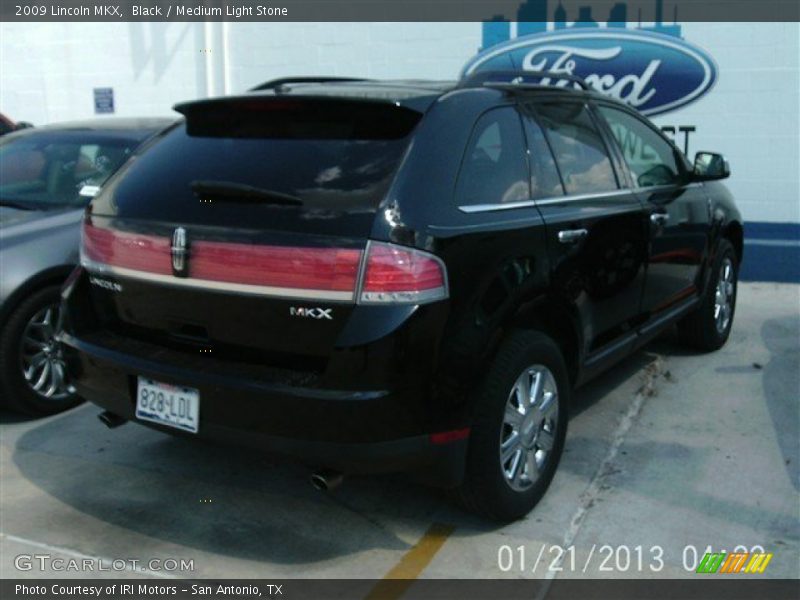 Black / Medium Light Stone 2009 Lincoln MKX