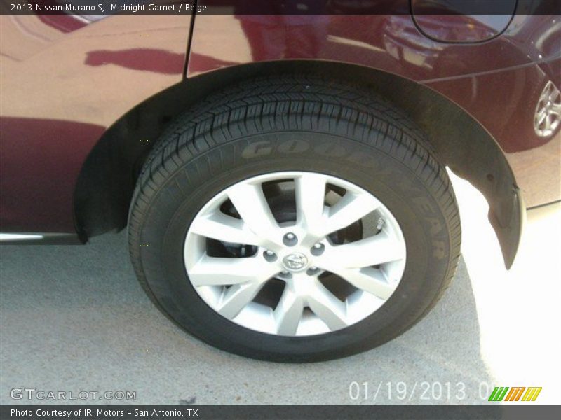 Midnight Garnet / Beige 2013 Nissan Murano S
