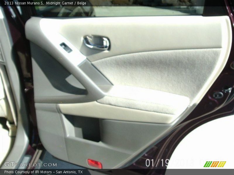 Midnight Garnet / Beige 2013 Nissan Murano S