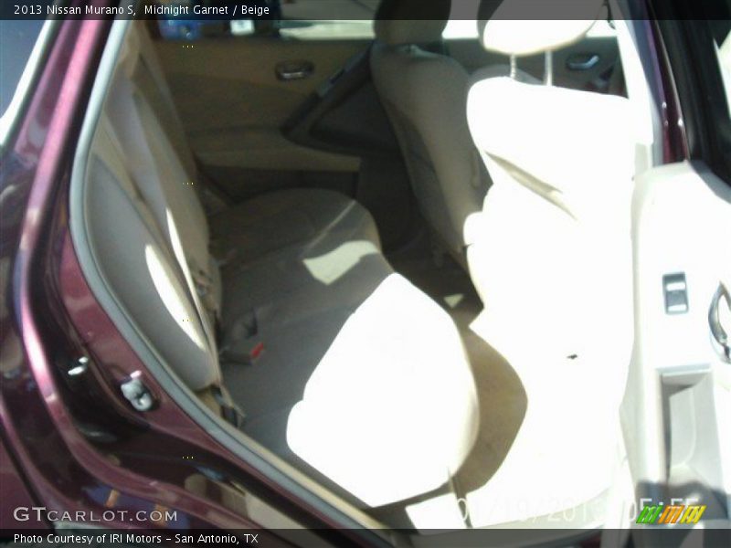 Midnight Garnet / Beige 2013 Nissan Murano S