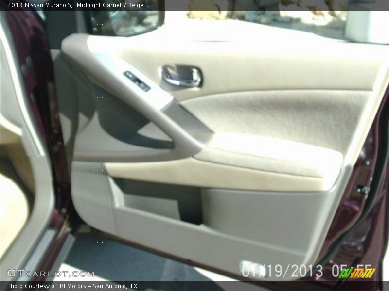 Midnight Garnet / Beige 2013 Nissan Murano S