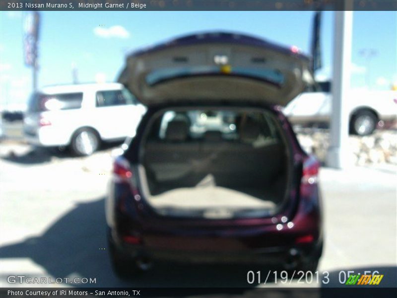 Midnight Garnet / Beige 2013 Nissan Murano S
