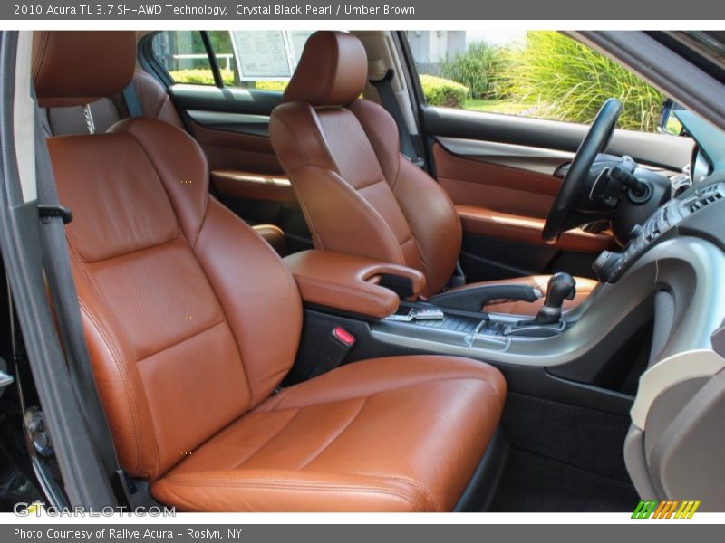 Front Seat of 2010 TL 3.7 SH-AWD Technology