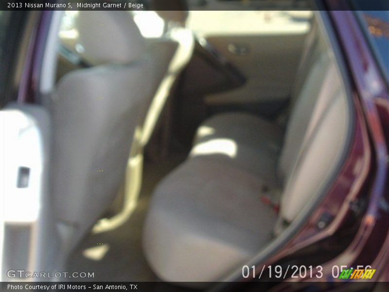 Midnight Garnet / Beige 2013 Nissan Murano S
