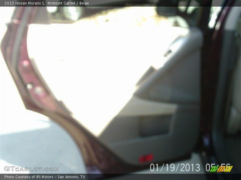 Midnight Garnet / Beige 2013 Nissan Murano S