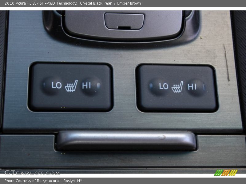 Crystal Black Pearl / Umber Brown 2010 Acura TL 3.7 SH-AWD Technology