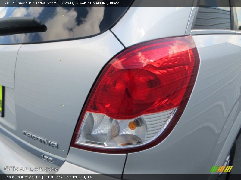 Silver Ice Metallic / Black 2012 Chevrolet Captiva Sport LTZ AWD