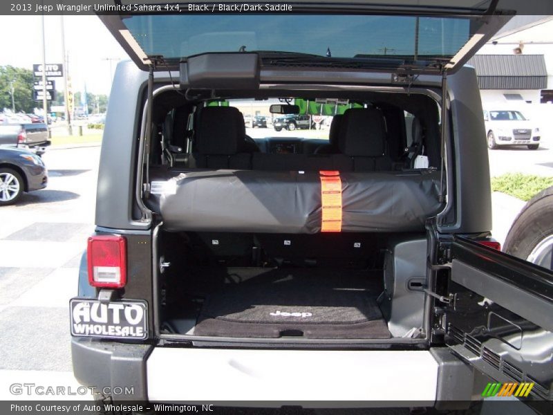 Black / Black/Dark Saddle 2013 Jeep Wrangler Unlimited Sahara 4x4