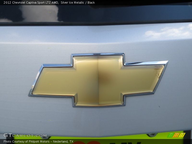 Silver Ice Metallic / Black 2012 Chevrolet Captiva Sport LTZ AWD