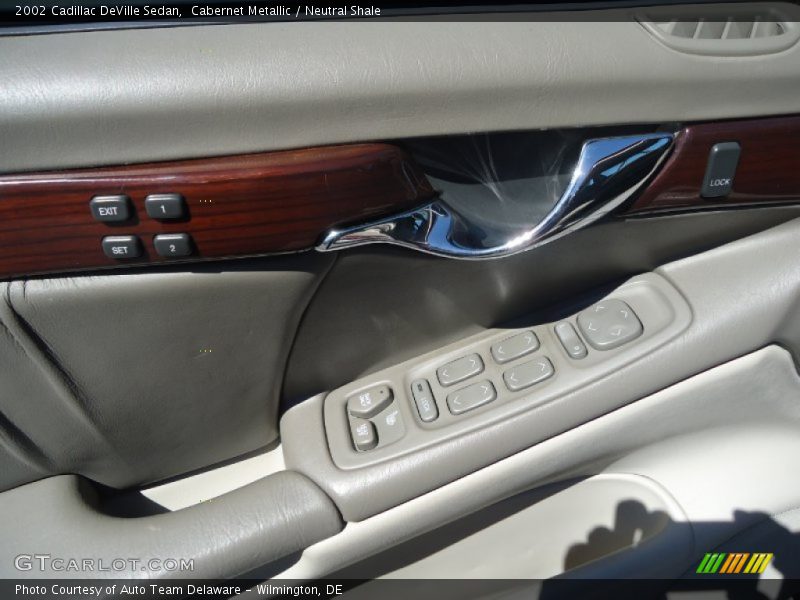 Cabernet Metallic / Neutral Shale 2002 Cadillac DeVille Sedan