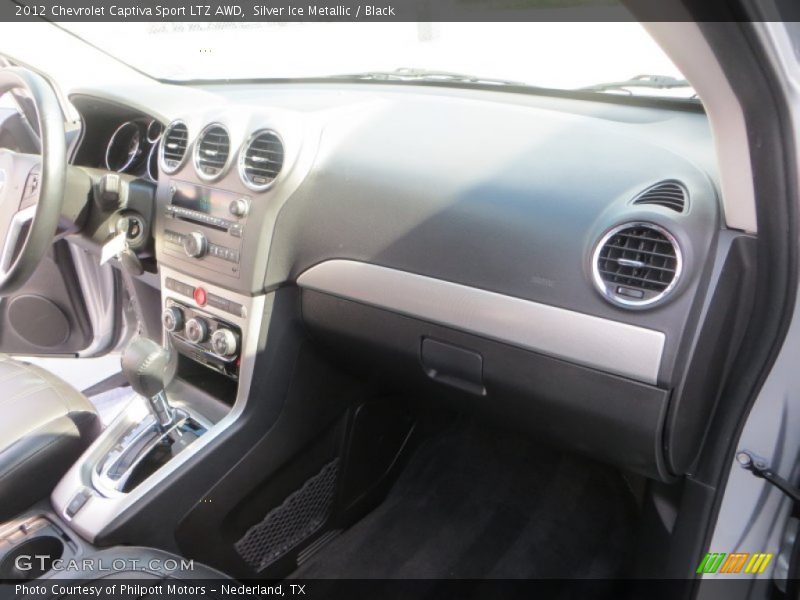 Silver Ice Metallic / Black 2012 Chevrolet Captiva Sport LTZ AWD