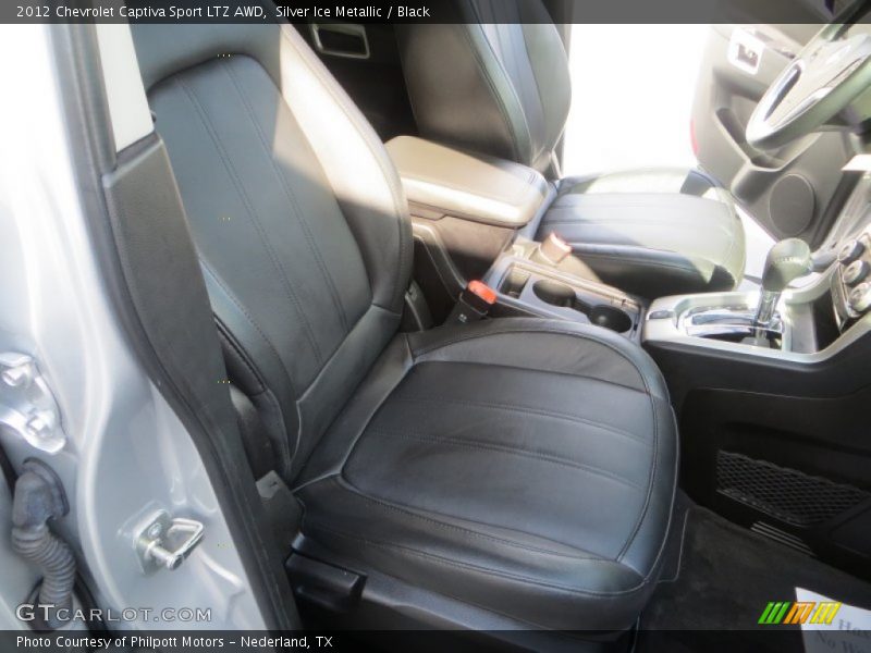 Silver Ice Metallic / Black 2012 Chevrolet Captiva Sport LTZ AWD