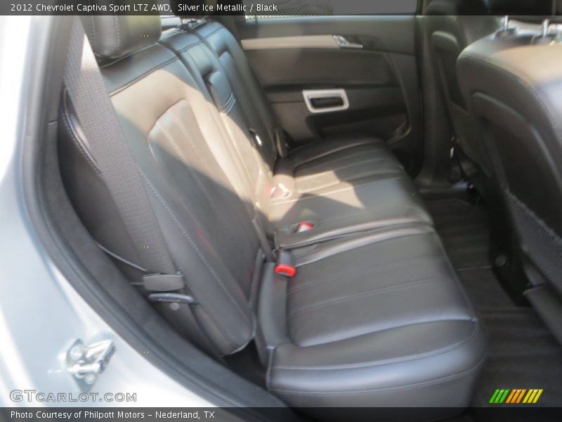 Silver Ice Metallic / Black 2012 Chevrolet Captiva Sport LTZ AWD