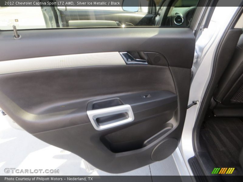 Silver Ice Metallic / Black 2012 Chevrolet Captiva Sport LTZ AWD