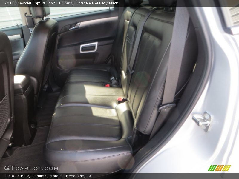 Silver Ice Metallic / Black 2012 Chevrolet Captiva Sport LTZ AWD
