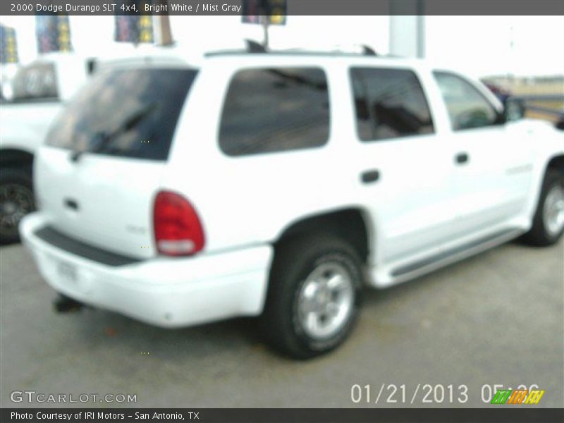 Bright White / Mist Gray 2000 Dodge Durango SLT 4x4