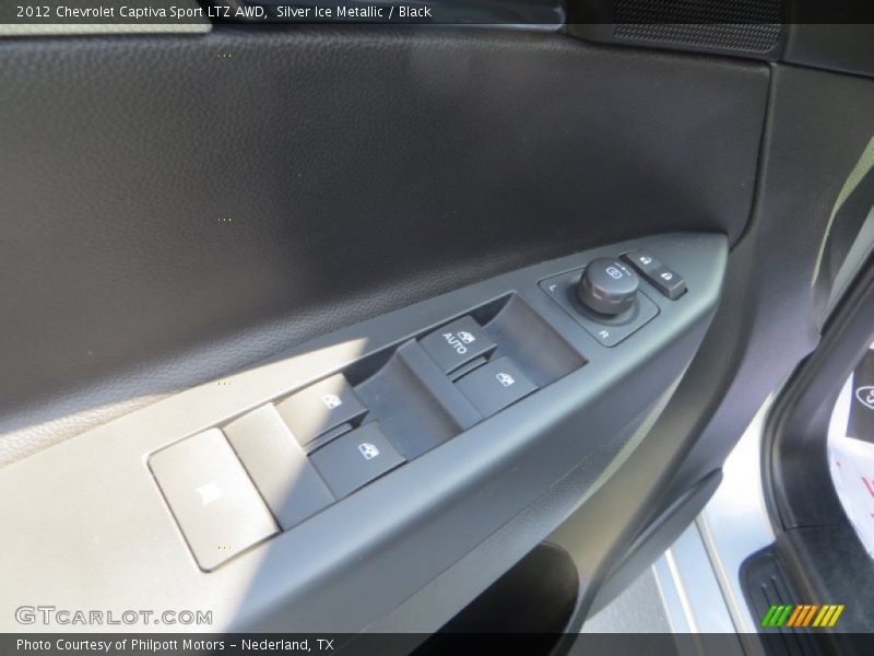 Silver Ice Metallic / Black 2012 Chevrolet Captiva Sport LTZ AWD