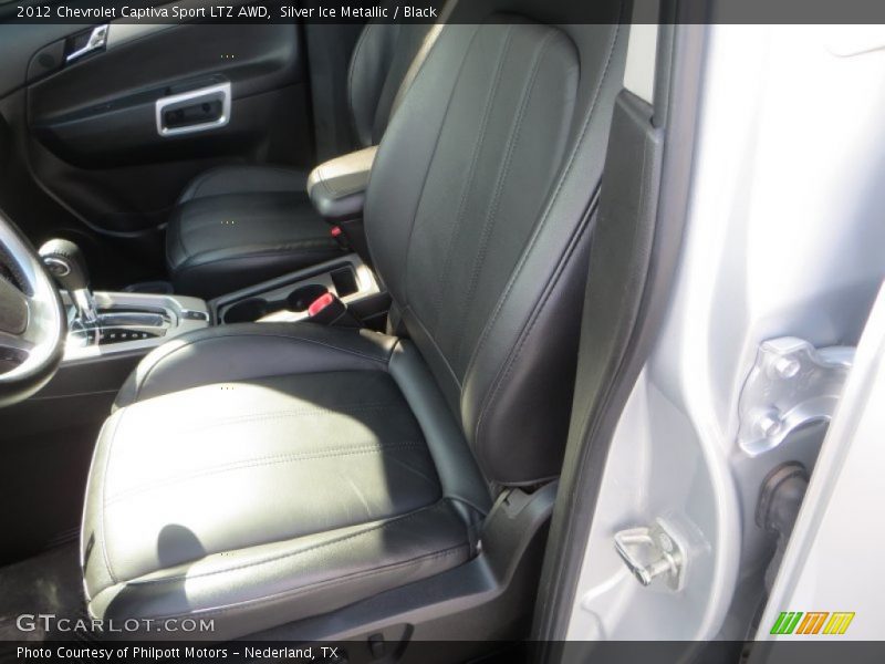 Silver Ice Metallic / Black 2012 Chevrolet Captiva Sport LTZ AWD