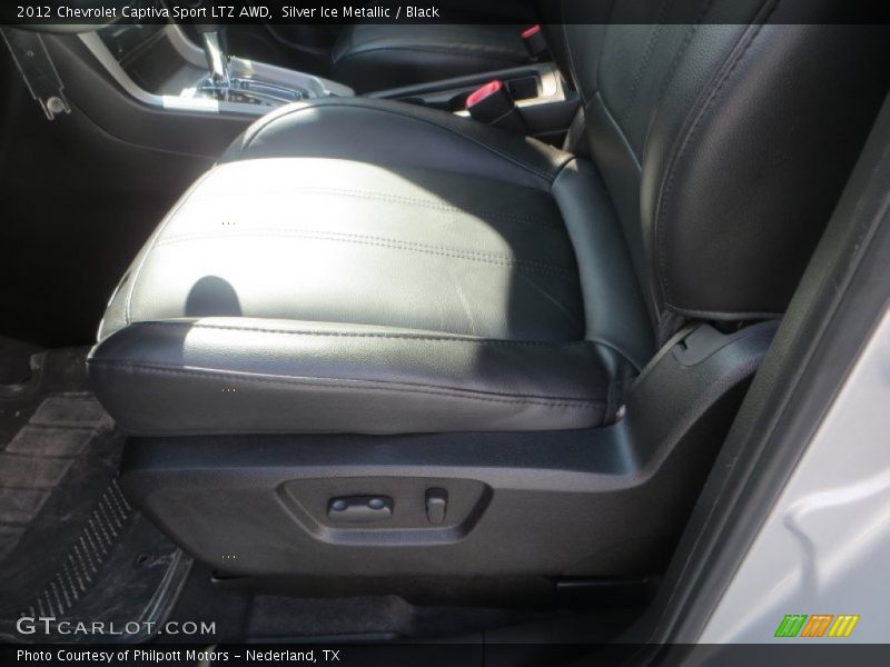 Silver Ice Metallic / Black 2012 Chevrolet Captiva Sport LTZ AWD