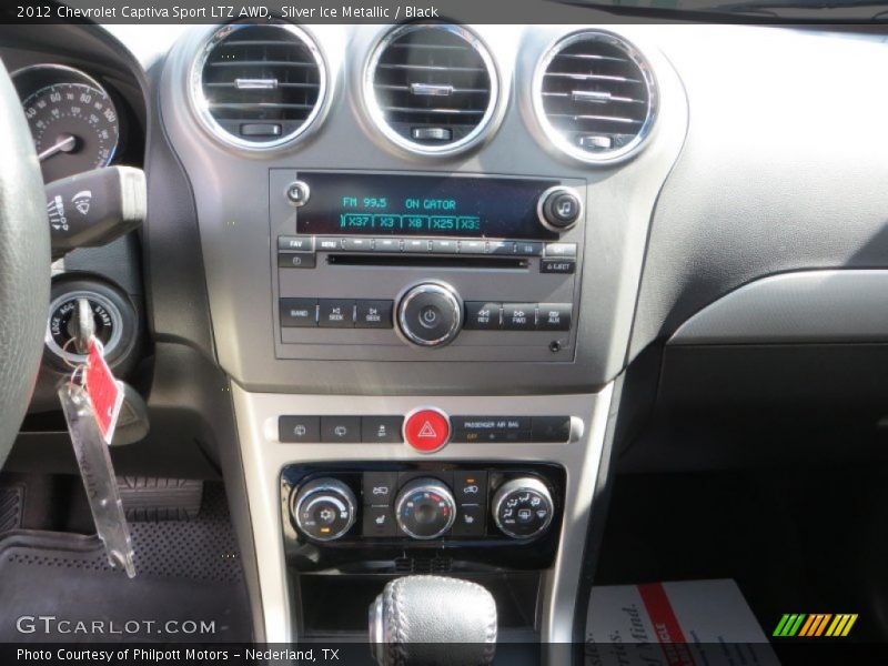 Silver Ice Metallic / Black 2012 Chevrolet Captiva Sport LTZ AWD