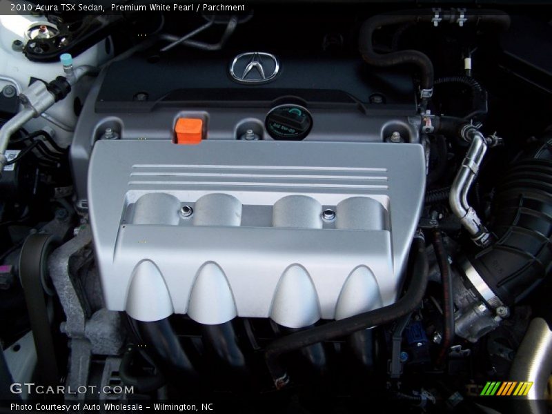 Premium White Pearl / Parchment 2010 Acura TSX Sedan