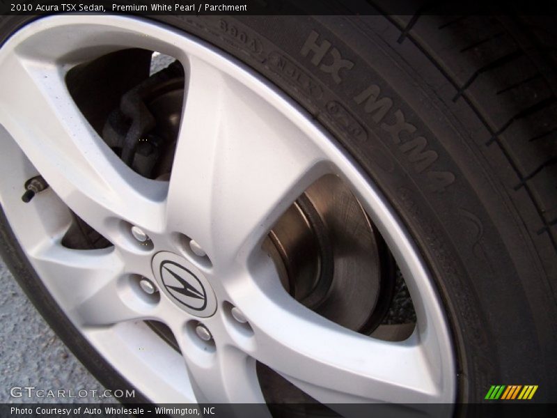 Premium White Pearl / Parchment 2010 Acura TSX Sedan