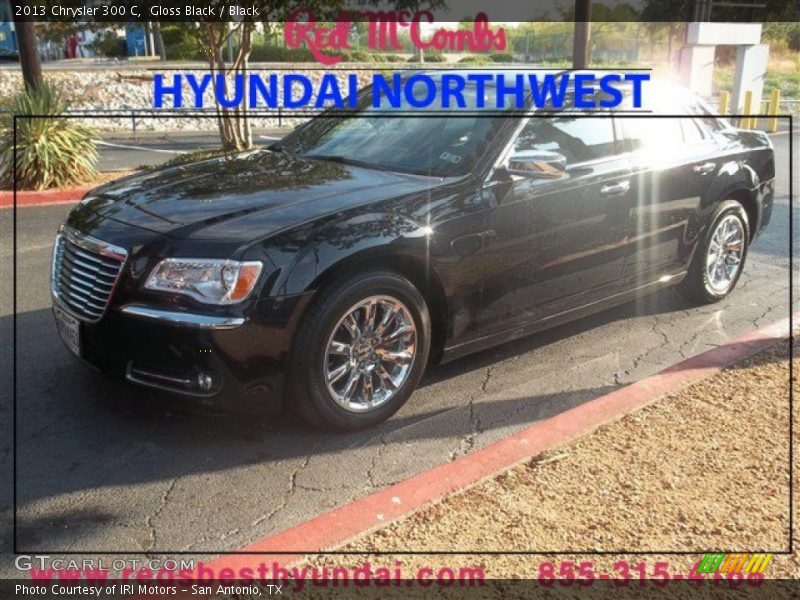 Gloss Black / Black 2013 Chrysler 300 C