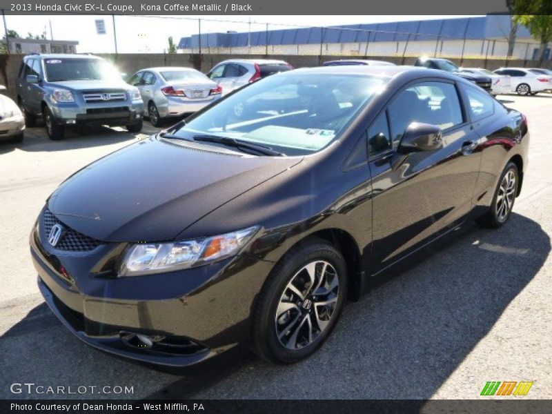 Front 3/4 View of 2013 Civic EX-L Coupe