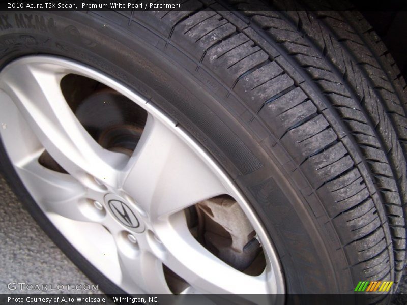 Premium White Pearl / Parchment 2010 Acura TSX Sedan