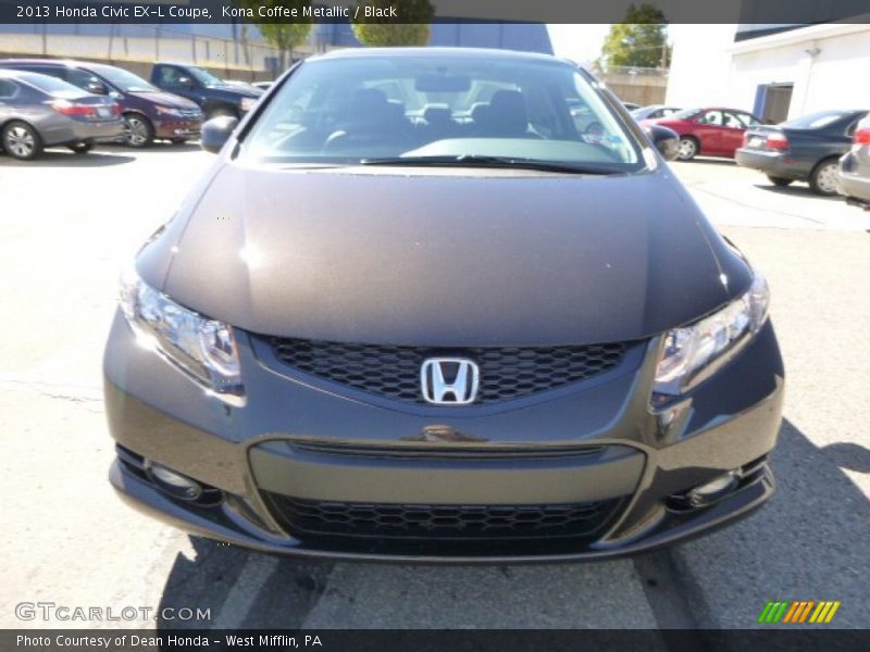  2013 Civic EX-L Coupe Kona Coffee Metallic