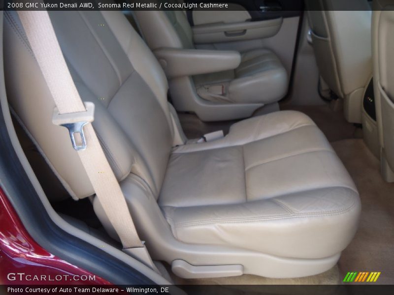 Sonoma Red Metallic / Cocoa/Light Cashmere 2008 GMC Yukon Denali AWD