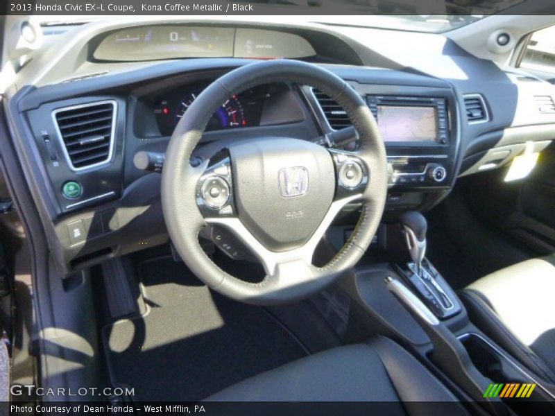 Dashboard of 2013 Civic EX-L Coupe