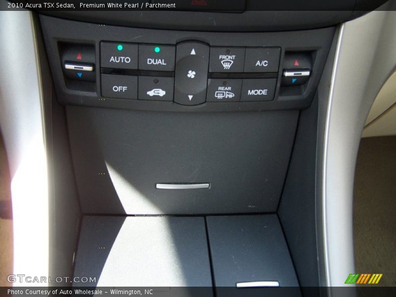 Premium White Pearl / Parchment 2010 Acura TSX Sedan