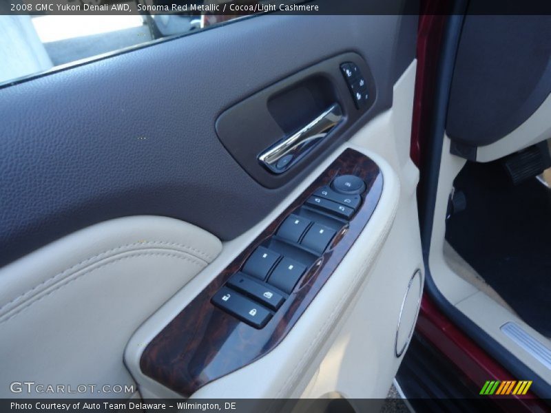 Sonoma Red Metallic / Cocoa/Light Cashmere 2008 GMC Yukon Denali AWD