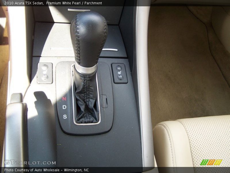 Premium White Pearl / Parchment 2010 Acura TSX Sedan