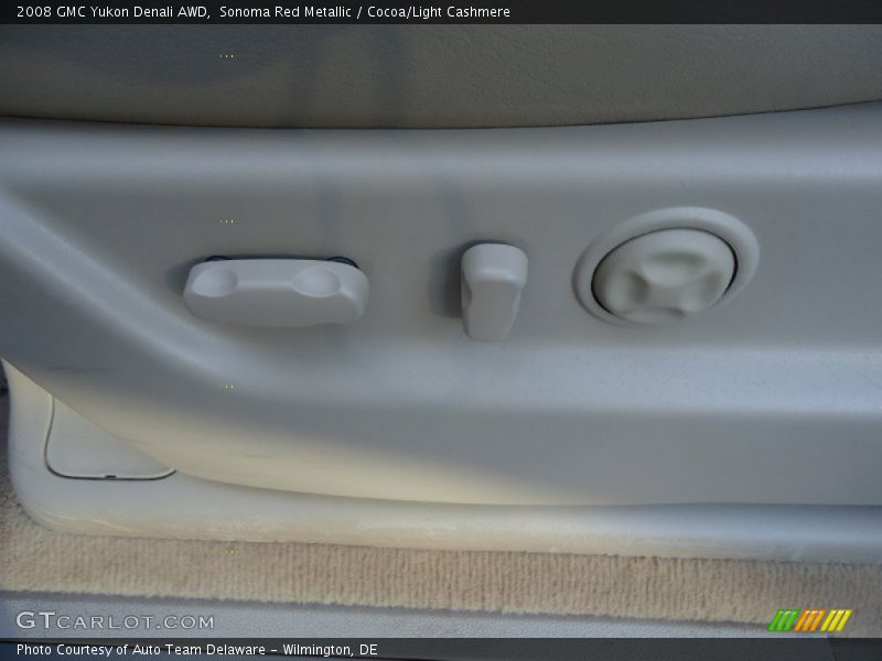 Sonoma Red Metallic / Cocoa/Light Cashmere 2008 GMC Yukon Denali AWD