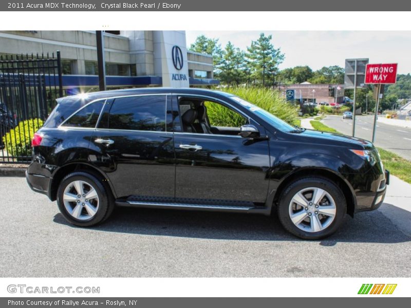 Crystal Black Pearl / Ebony 2011 Acura MDX Technology