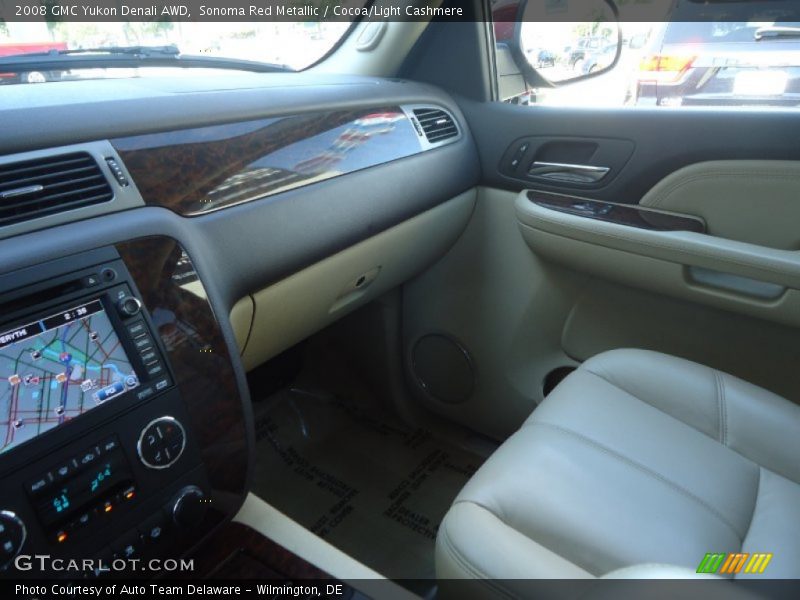 Sonoma Red Metallic / Cocoa/Light Cashmere 2008 GMC Yukon Denali AWD